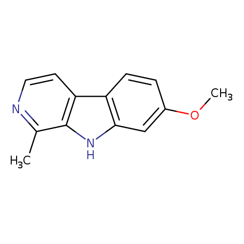 9H-Pyrido[3,4-b]indole, 7-methoxy-1-methyl-