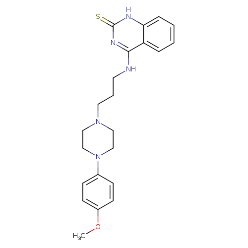 4-({3-[4-(4-methoxyphenyl)piperazin-1-yl]propyl}amino)-1,2-dihydroquinazoline-2-thione