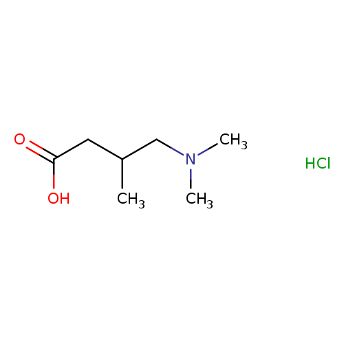 4-(dimethylamino)-3-methylbutanoic acid hydrochloride