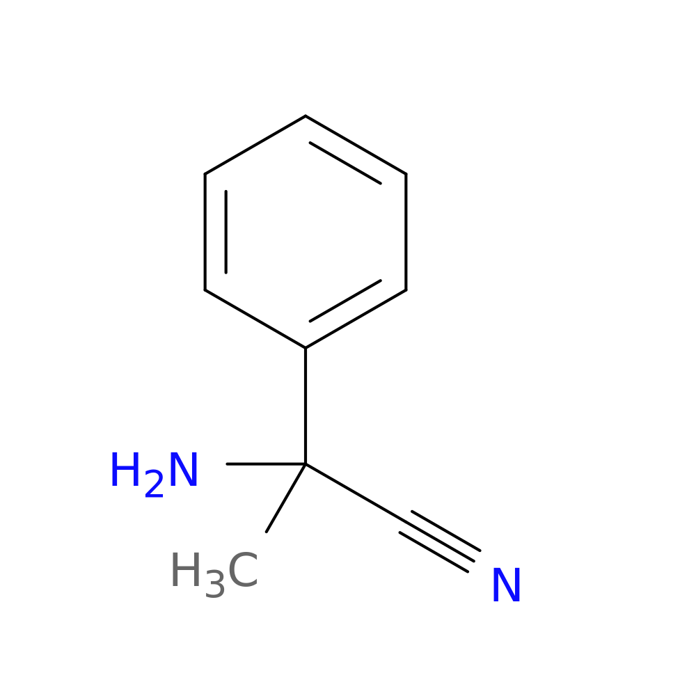 2-Amino-2-phenylpropanenitrile