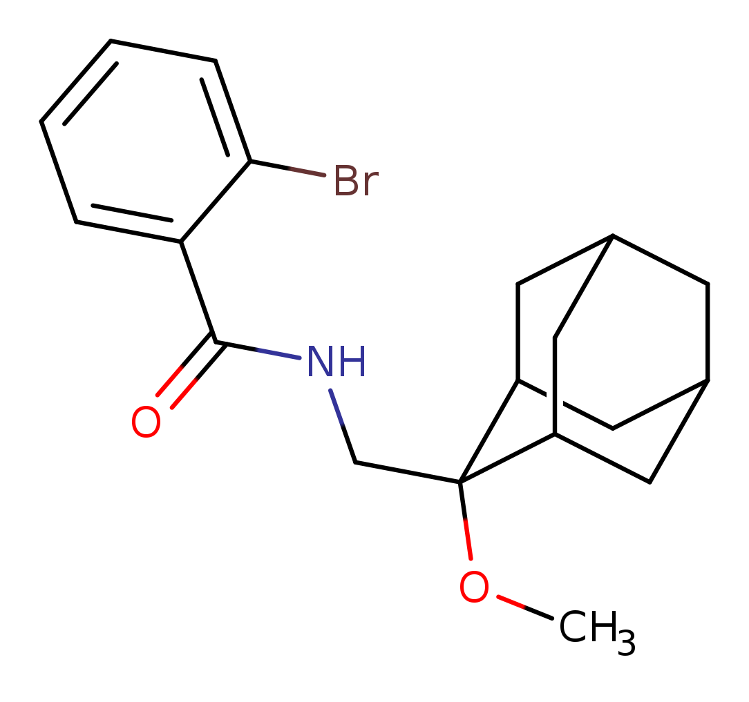 2-bromo-N-[(2-methoxyadamantan-2-yl)methyl]benzamide