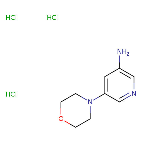 5-Morpholinopyridin-3-amine trihydrochloride
