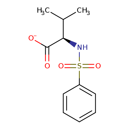 (2R)-2-(benzenesulfonamido)-3-methyl-butanoate