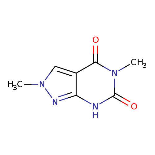 2,5-dimethyl-2H,4H,5H,6H,7H-pyrazolo[3,4-d]pyrimidine-4,6-dione