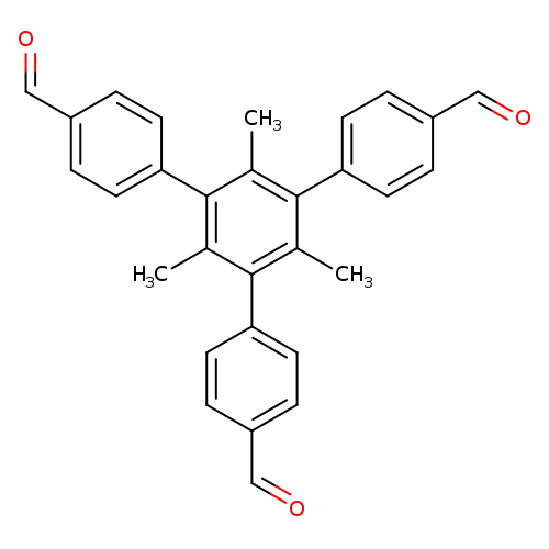 5'-(4-formylphenyl)-2',4',6'-trimethyl-[1,1':3',1''-terphenyl]-4,4''-dicarbaldehyde
