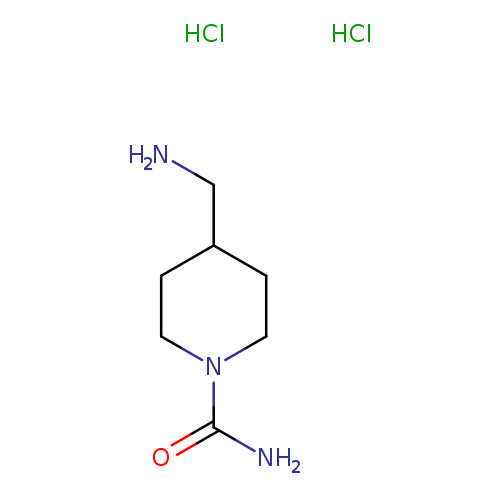 4-(aminomethyl)piperidine-1-carboxamide dihydrochloride
