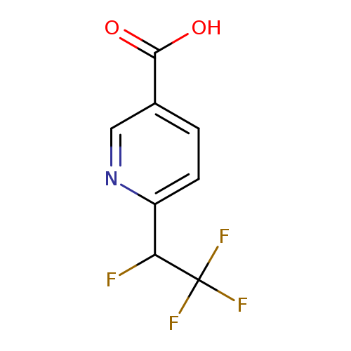 6-(1,2,2,2-tetrafluoroethyl)pyridine-3-carboxylic acid