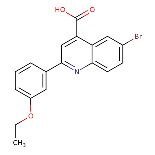 6-Bromo-2-(3-ethoxyphenyl)quinoline-4-carboxylic acid
