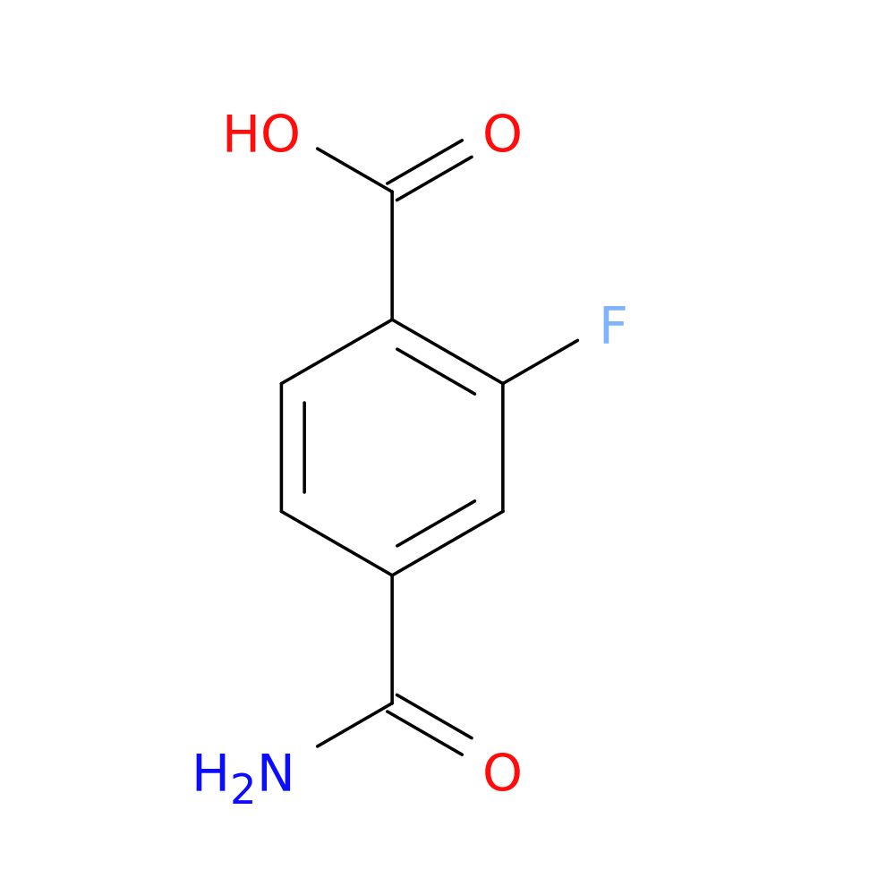 4-Carbamoyl-2-fluorobenzoic acid