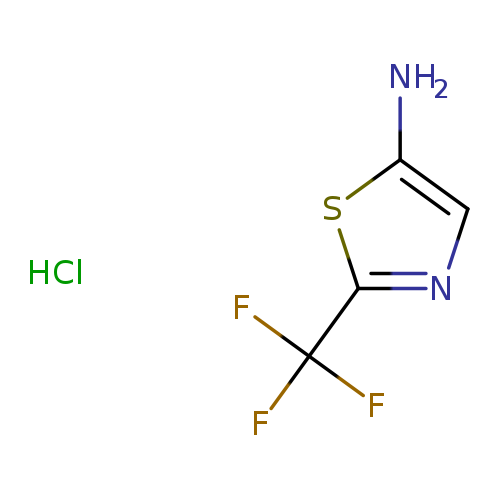 2-(trifluoromethyl)-1,3-thiazol-5-amine hydrochloride