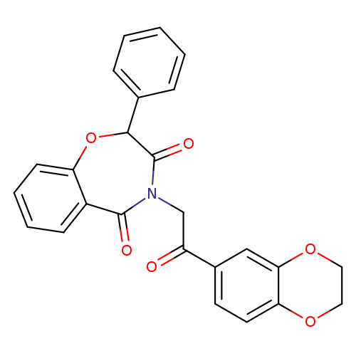 4-[2-(2,3-dihydro-1,4-benzodioxin-6-yl)-2-oxoethyl]-2-phenyl-2,3,4,5-tetrahydro-1,4-benzoxazepine-3,5-dione