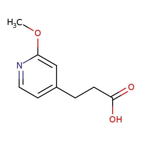 4-Pyridinepropanoic acid, 2-methoxy-