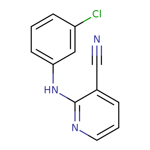 2-((3-Chlorophenyl)amino)nicotinonitrile
