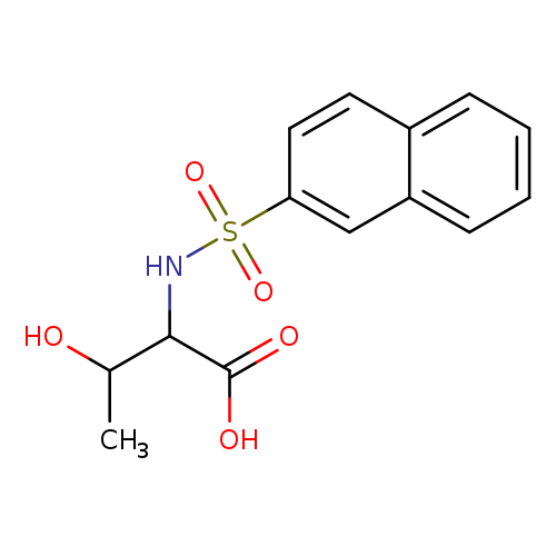 3-hydroxy-2-(naphthalene-2-sulfonamido)butanoic acid