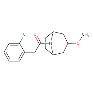 2-(2-chlorophenyl)-1-{3-methoxy-8-azabicyclo[3.2.1]octan-8-yl}ethan-1-one
