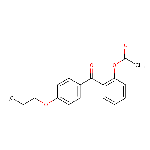 2-Acetoxy-4'-propoxybenzophenone