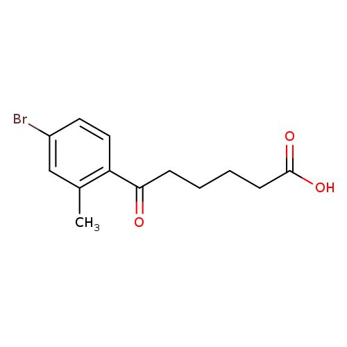6-(4-Bromo-2-methylphenyl)-6-oxohexanoic acid