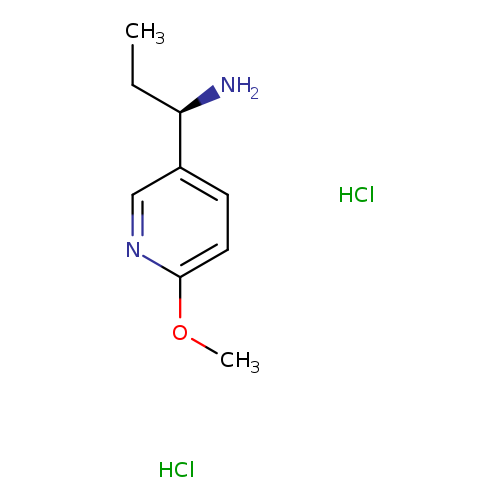 (R)-1-(6-Methoxypyridin-3-yl)propan-1-aminedihydrochloride