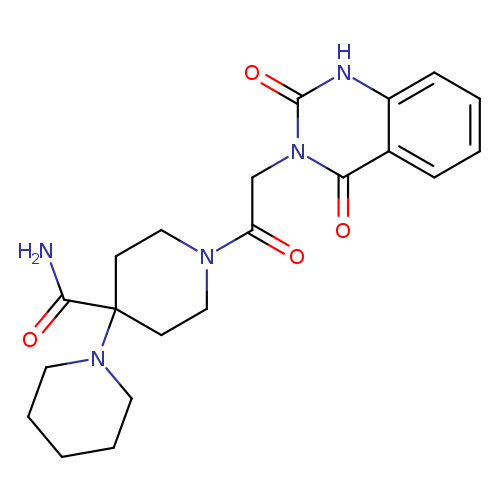 1'-[2-(2,4-dioxo-1,2,3,4-tetrahydroquinazolin-3-yl)acetyl]-[1,4'-bipiperidine]-4'-carboxamide