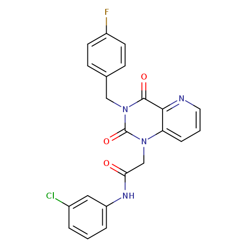 N-(3-chlorophenyl)-2-{3-[(4-fluorophenyl)methyl]-2,4-dioxo-1H,2H,3H,4H-pyrido[3,2-d]pyrimidin-1-yl}acetamide