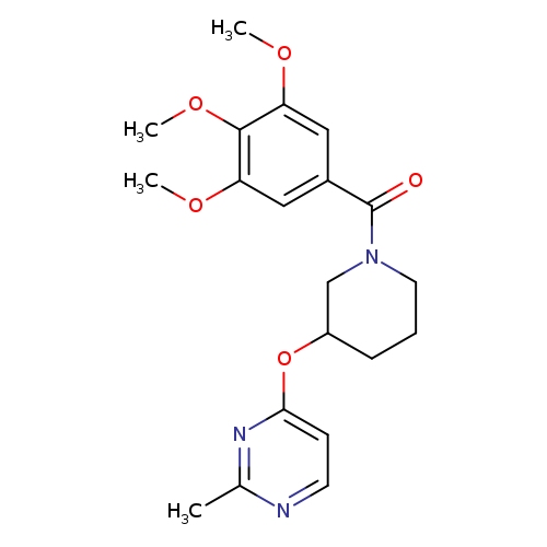 2-methyl-4-{[1-(3,4,5-trimethoxybenzoyl)piperidin-3-yl]oxy}pyrimidine
