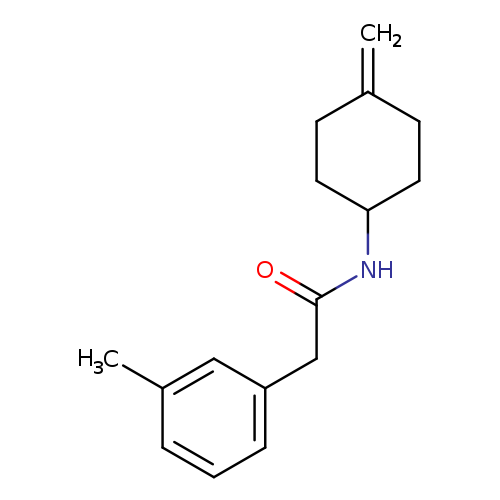 N-(4-methylidenecyclohexyl)-2-(3-methylphenyl)acetamide