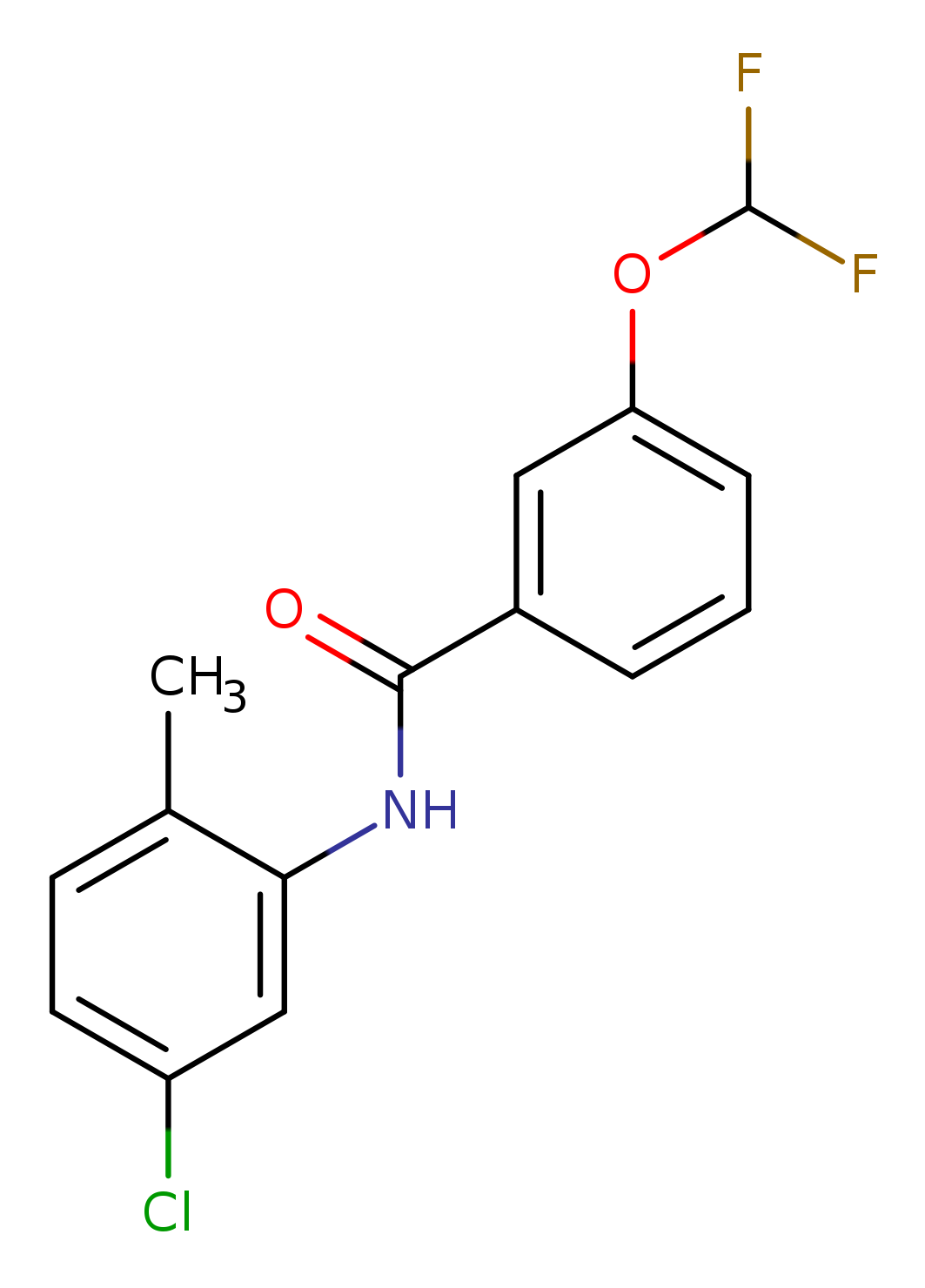 N-(5-chloro-2-methylphenyl)-3-(difluoromethoxy)benzamide