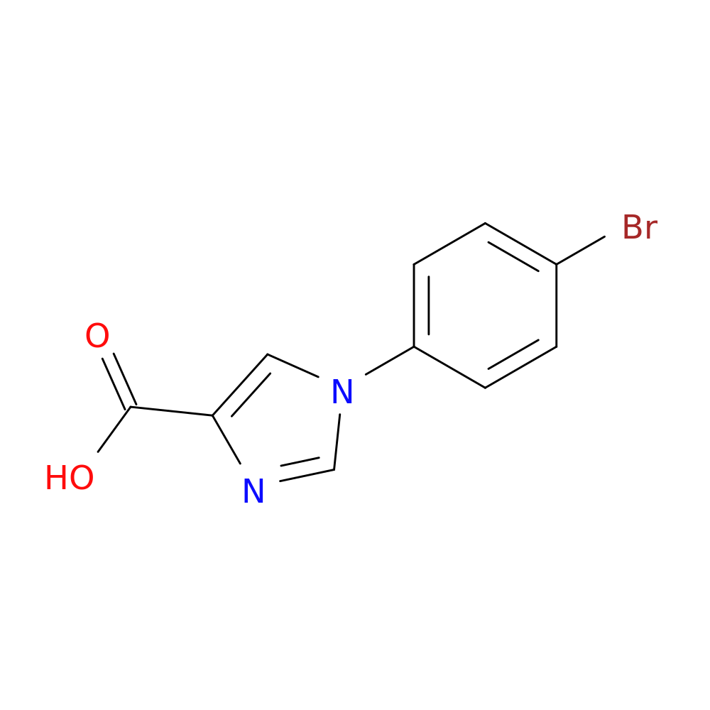 1-(4-Bromophenyl)-1H-imidazole-4-carboxylic acid