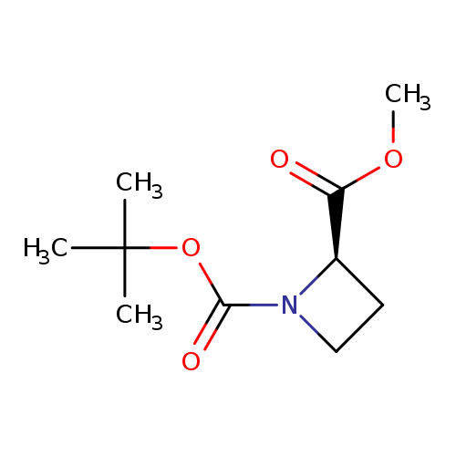 1,2-Azetidinedicarboxylic acid, 1-(1,1-dimethylethyl) 2-methyl ester, (2R)-