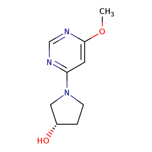 (S)-1-(6-Methoxy-pyrimidin-4-yl)-pyrrolidin-3-ol