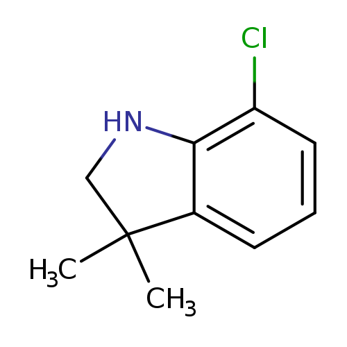 7-CHLORO-3,3-DIMETHYLINDOLINE