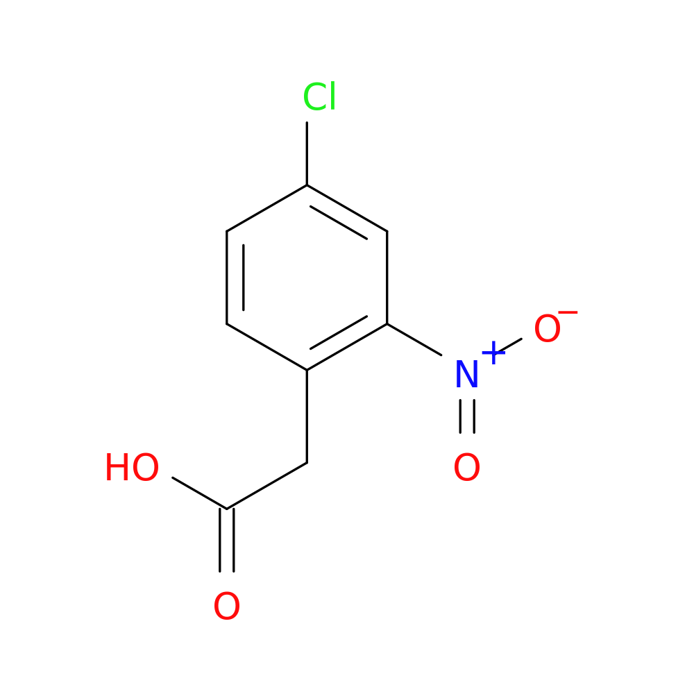 2-(4-Chloro-2-nitrophenyl)acetic acid
