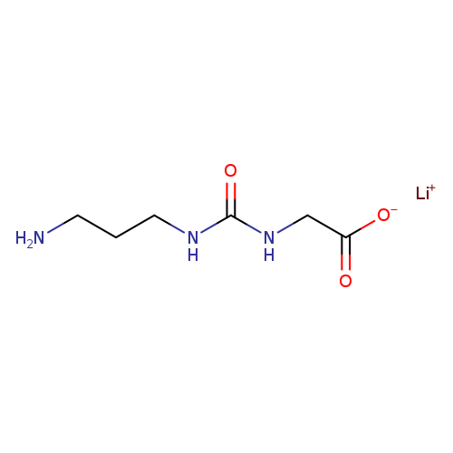 lithium(1+) 2-{[(3-aminopropyl)carbamoyl]amino}acetate