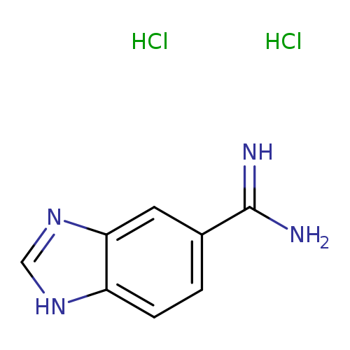 1H-1,3-benzodiazole-5-carboximidamidedihydrochloride