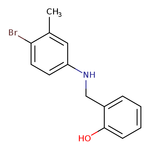 2-{[(4-bromo-3-methylphenyl)amino]methyl}phenol