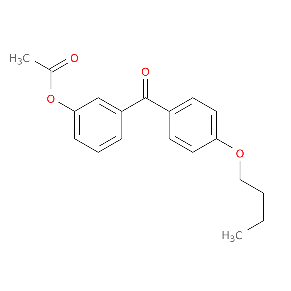 3-Acetoxy-4'-butoxybenzophenone