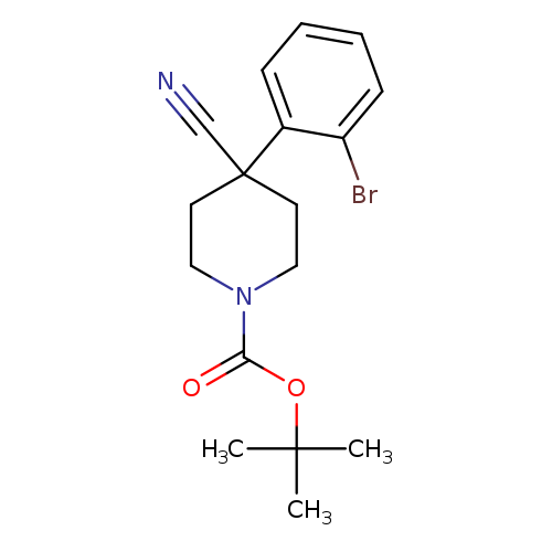 1-BOC-4-CYANO-4-(2-BROMOPHENYL)-PIPERIDINE