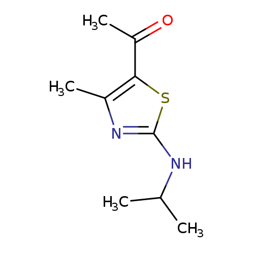 1-(4-METHYL-2-[(PROPAN-2-YL)AMINO]-1,3-THIAZOL-5-YL)ETHAN-1-ONE