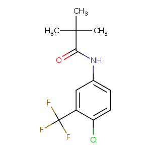 N-(4-chloro-3-(trifluoromethyl)phenyl)pivalamide