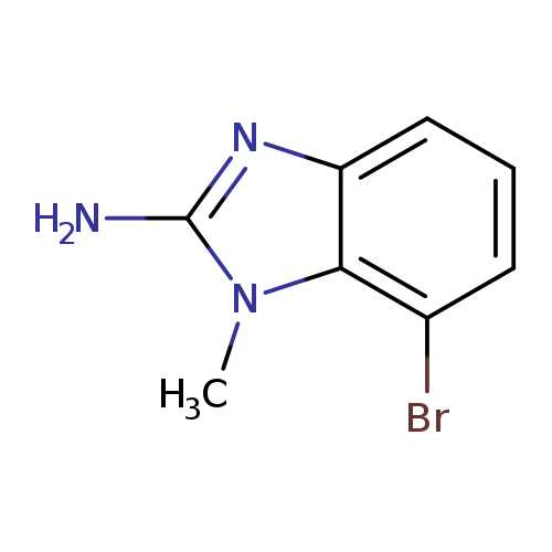 7-bromo-1-methyl-1H-1,3-benzodiazol-2-amine