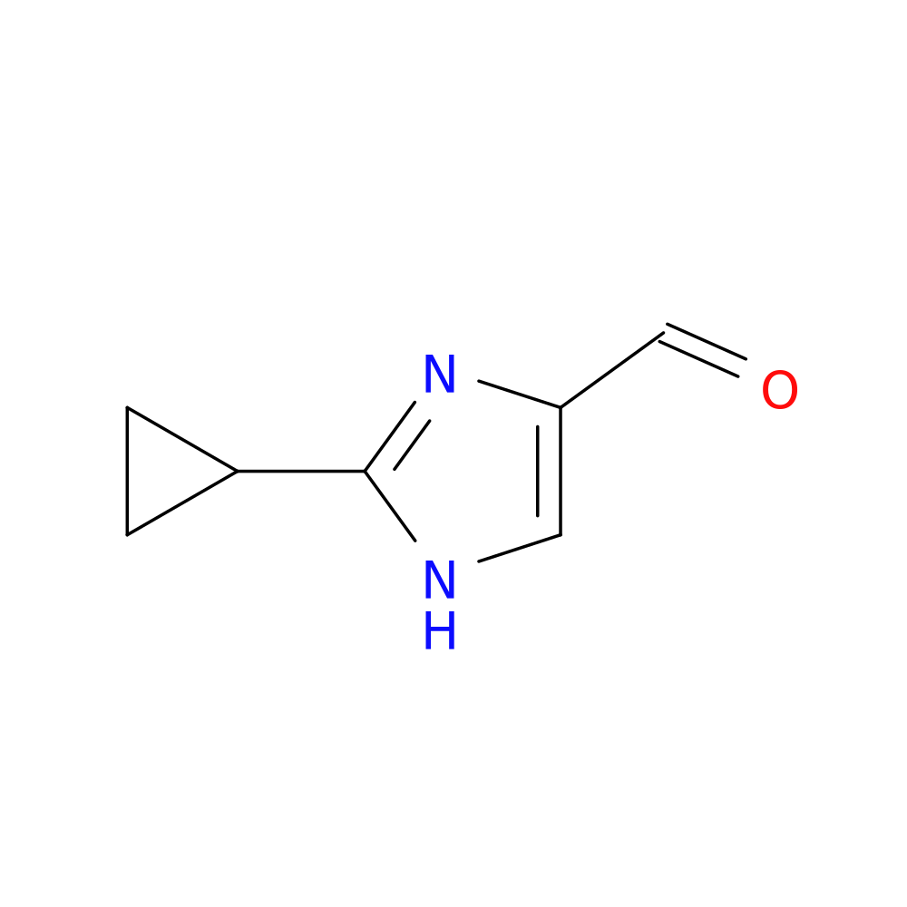 2-Cyclopropyl-1H-imidazole-4-carbaldehyde