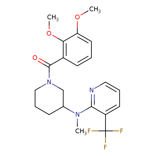 N-[1-(2,3-dimethoxybenzoyl)piperidin-3-yl]-N-methyl-3-(trifluoromethyl)pyridin-2-amine