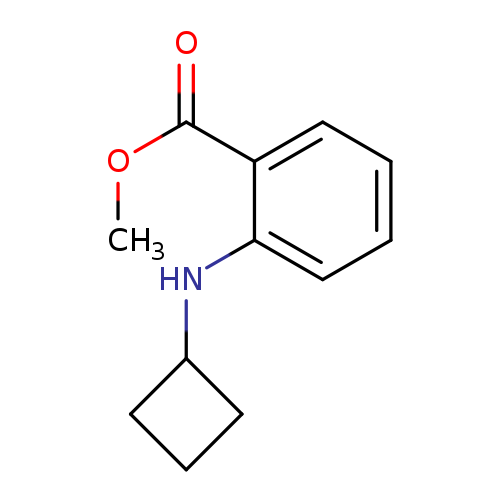 methyl 2-(cyclobutylamino)benzoate