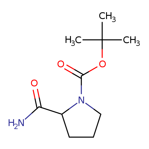 tert-butyl 2-(aminocarbonyl)pyrrolidine-1-carboxylate