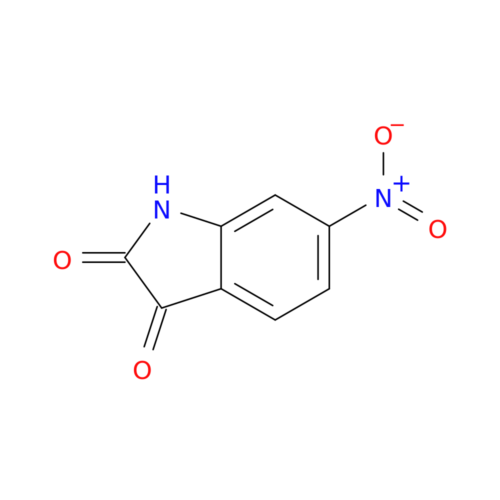 6-Nitroindoline-2,3-dione