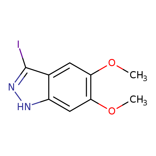 3-Iodo-5,6-dimethoxy-1H-indazole