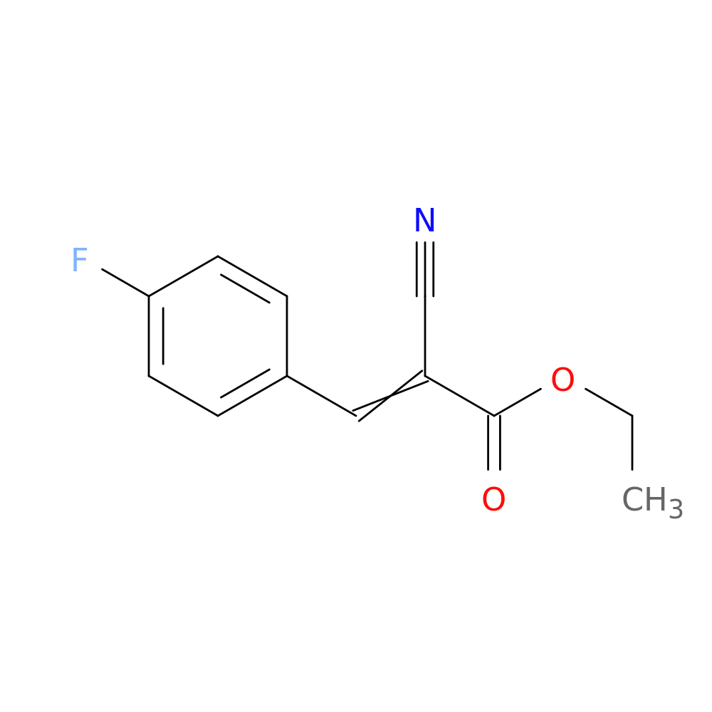 ethyl 2-cyano-3-(4-fluorophenyl)prop-2-enoate