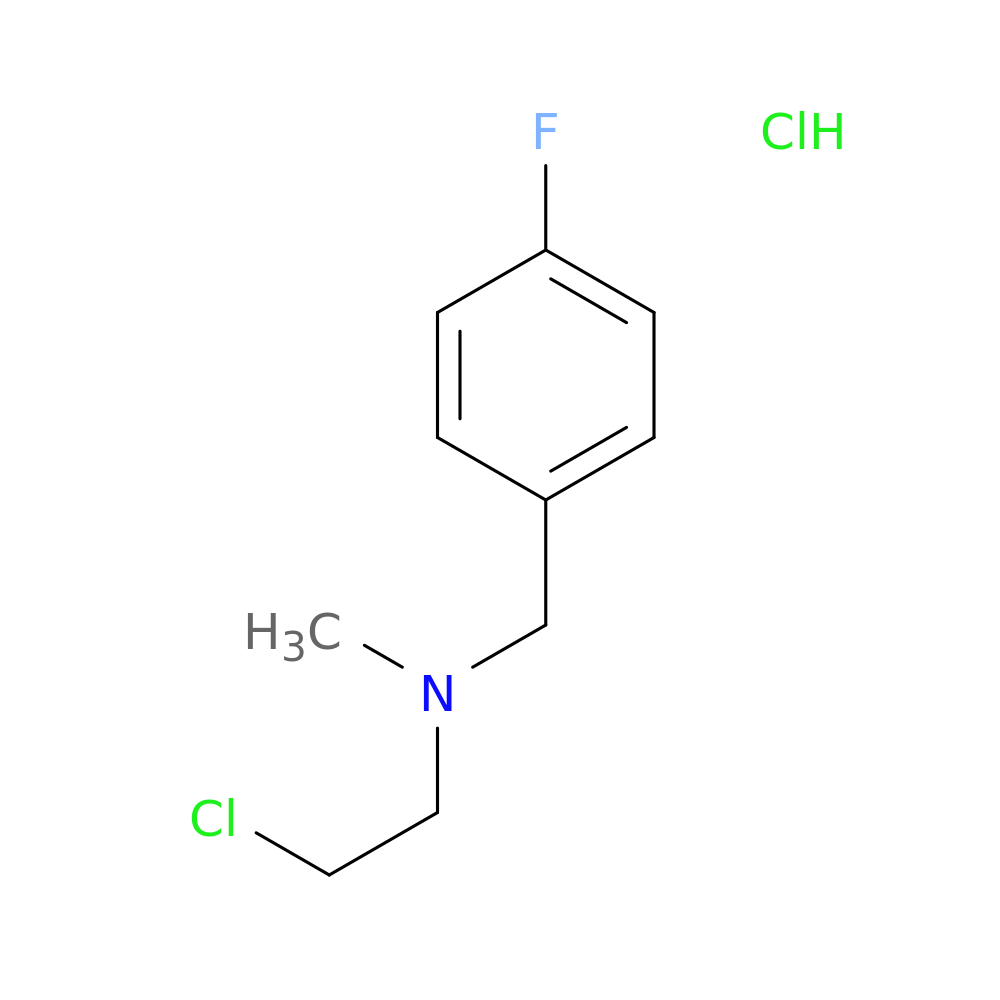 (2-Chloroethyl)[(4-fluorophenyl)methyl]methylamine hydrochloride