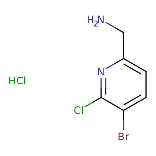 2-Pyridinemethanamine, 5-bromo-6-chloro-, hydrochloride (1:1)
