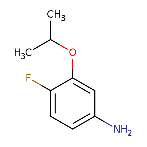 4-Fluoro-3-(propan-2-yloxy)aniline